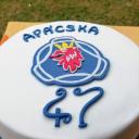 Scania emblms szletsnapi orosz-krm torta